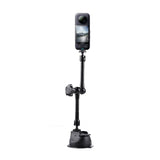 Articulating Magic Arm Camera Mount with Single Suction Cup - Front View