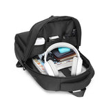 Versatile Oxford Laptop Backpack - Cxs-619 - Black - Top-Down View