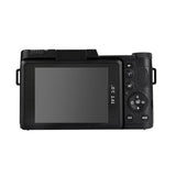 3.0 Flip Screen Vlog Camera with 4x Zoom - Black - Top-Down View