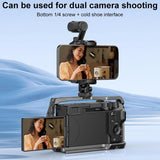 Protective Frame For Dji Osmo Pocket 3 Phone Clamp & Tripod Compatible - Low Angle