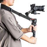 Stress-relieving Neck Strap for Dji Rs 3 / Rs 3 Pro - Thickening - Rear View
