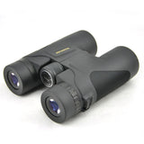Waterproof 10x42 Binoculars for Outdoor Sports Birdwatching and Hunting - Black - Low Angle