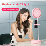 Multi-function Live Broadcast Ring Light with Phone Holder - G6 Black - Extra Image