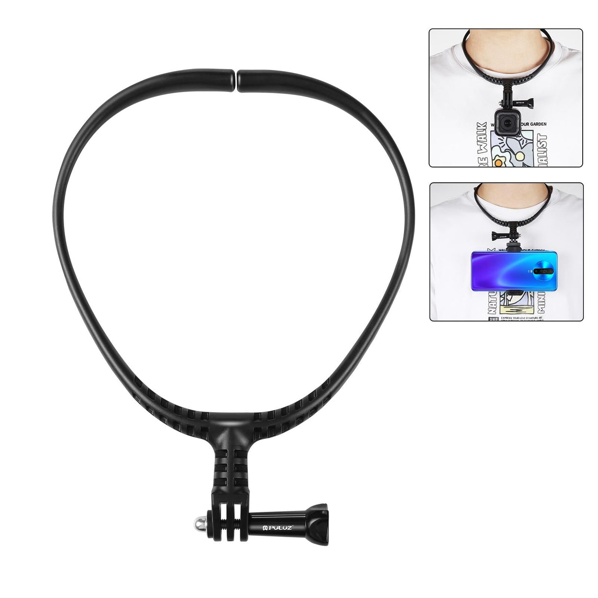 Flexible Gopro Mount for Action Cameras - Adjustable