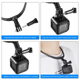 Flexible Gopro Mount for Action Cameras - Adjustable