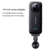 Universal 25mm Ball Head Adapter for 1 / 4 Screws - Rear View