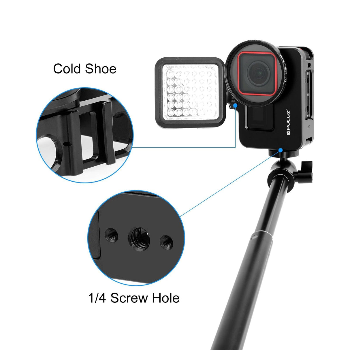 52mm Uv Filter and Adapter for Insta360 Ace Pro