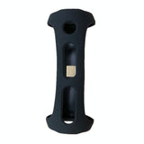 Protective Case for Jbl Flip4 Bluetooth Speaker - Portable Silica Gel - Black - Low Angle