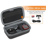 Portable Carrying Case for Insta360 Ace / Ace Pro - Mini Travel Organizer - 45-Degree Angle
