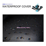 Business Waterproof Anti-Theft Double Shoulder Bag With Usb Port - 27X16.5X40Cm Black