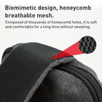 Oxford Cloth Chest Bag Black
