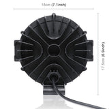 2 Pcs 3500Lm 6500K White Light 17 Led Waterproof Car Boat Marine Work Lights Spotlight Led Bulbs 30 Degrees Adjustable Dc 10 - 30V - Black - Extra Image