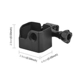 Universal Expansion Bracket for Dji Pocket 3 - 1 / 4 Hole - Rear View