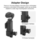 Universal Expansion Bracket for Dji Pocket 3 - 1 / 4 Hole