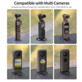 Metal Magnetic Base with 1 / 4 Adapter and Pivot Stand - 45-Degree Angle