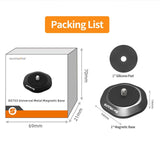 Metal Magnetic Base with 1 / 4 Adapter and Pivot Stand - Extra Image