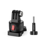 Universal Action Camera Mount Adapter - Compact and Versatile - Low Angle