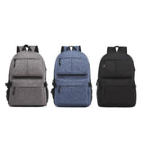 Multi-function Laptop Backpack with Usb Port - Fits 15.6 Macbook Samsung Sony Dell Alienware Chuwi Asus Hp - 46x32x12cm - Black