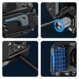 Metal Camera Cage Stabilizer - Black for Sony A7Cm2 / 7C Ii / 7Cr