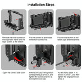 Metal Camera Cage Stabilizer - Black for Sony A7Cm2 / 7C Ii / 7Cr