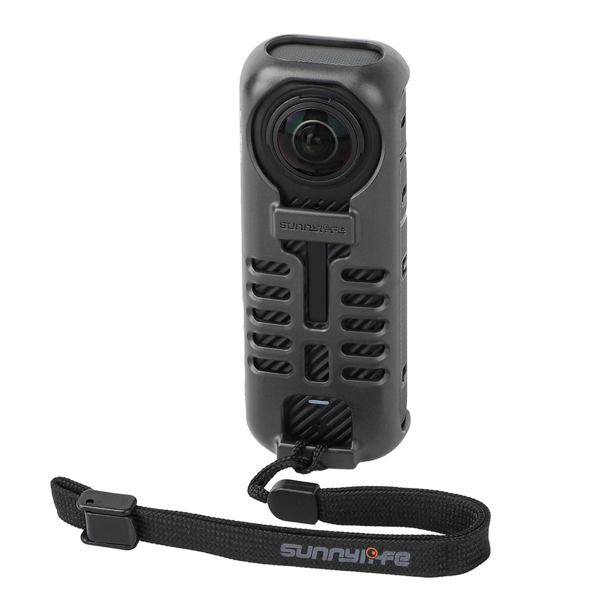 Graphene Protective Case for Insta360 X4 with Hand Strap - Black