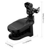 Universal Motorcycle Action Camera Mount for Gopro and Others - 45-Degree Angle