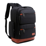 Versatile Outdoor Backpack with Breathable Design - Large Capacity - Black - Low Angle
