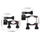 Universal Bike Handlebar Mount for Gopro Hero12 - 360 Degree Rotation
