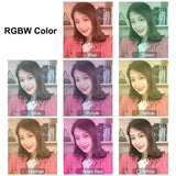 Usb 10 Modes 8 Colour Led Ring Light with Tripod Mount - 6.2 Inch Diameter - Rear View