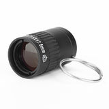 Mini Pocket Telescope with Finger Buckle - 2.5x17.5mm - Black
