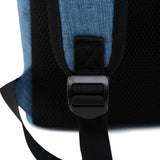 Versatile Outdoor Backpack For Notebooks And Tablets - Breathable And Casual - Black - Low Angle