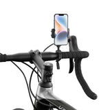 Universal Bike Handlebar Mount Holder - Fixed - Close-Up Angle
