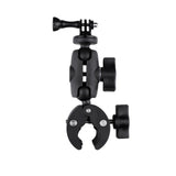 Adjustable 360 Degree Action Camera Clamp Base - Side View