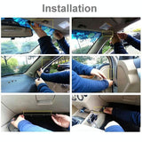 Full Hd 1080p Car Dvr Camera with 2.45 Ips Screen and 170 Degree Wide Angle View - Top-Down View