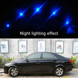2 Pcs 58Cm Car Stickers Rubber Round Arc Strips Fender Flares Wheel Eyebrow Decal Sticker Black - Extra Image
