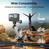 Motorcycle Pliers Mount with Adapter and Screw - Rear View
