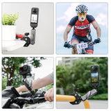 Motorcycle Pliers Mount with Adapter and Screw - Low Angle