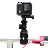 Universal Handlebar Mount for Action Cameras - Rear View