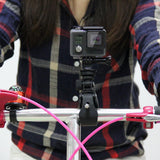 Universal Handlebar Mount for Action Cameras - Low Angle