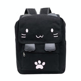 Leisure Cat Backpack - Canvas - Front View