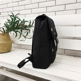 Leisure Cat Backpack - Canvas - Side View