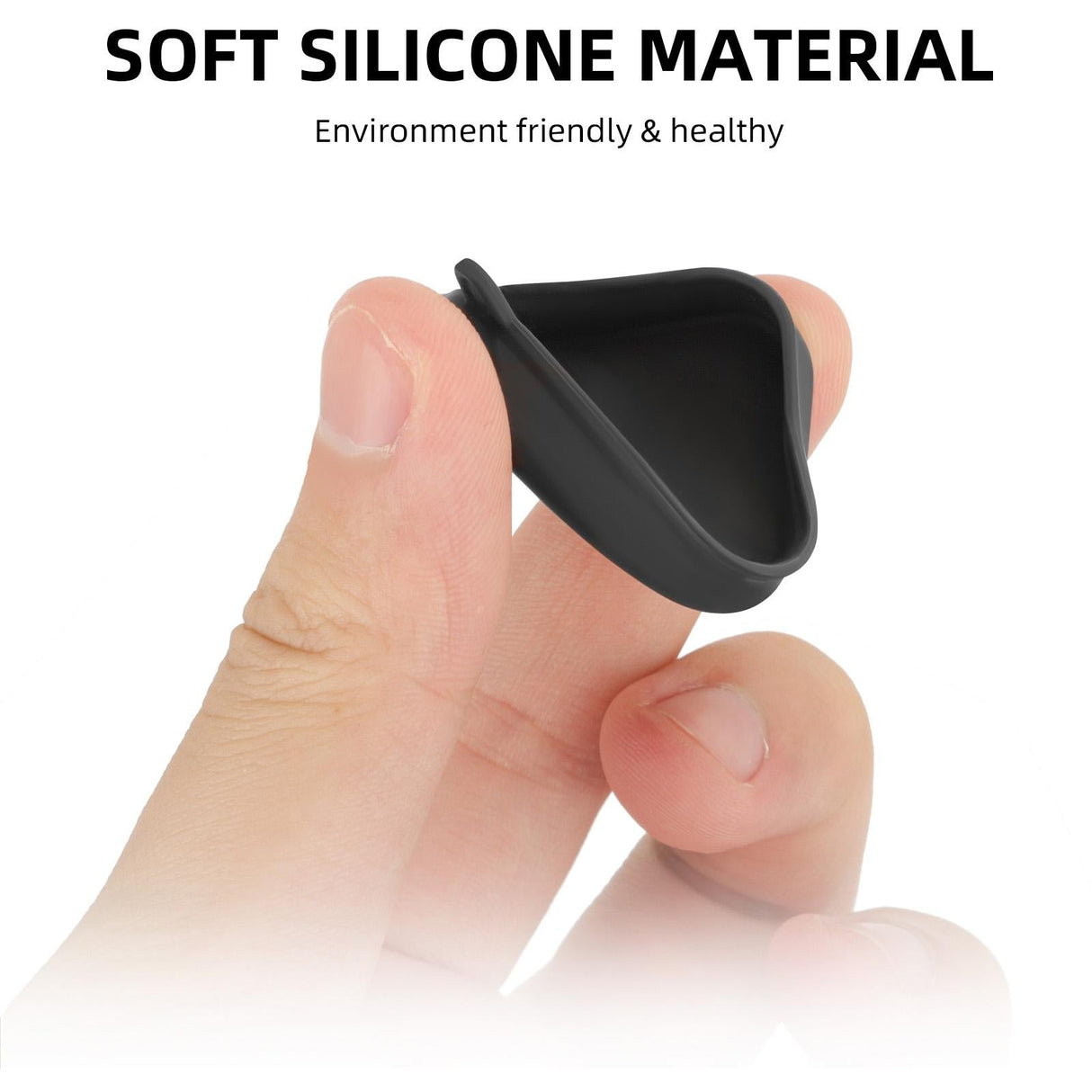 Silicone Lens Cap Protector for Insta360 Ace / Ace Pro - Black