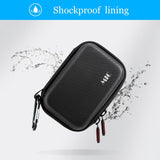 Diamond Texture Leather Storage Bag for Dji Mic - Pu Material - Close-Up Angle
