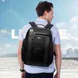 Waterproof Anti-Theft Outdoor Shoulder Bag With Usb Port - Large Capacity - Black - Extra Image