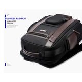 Waterproof Anti-Theft Outdoor Shoulder Bag With Usb Port - Large Capacity - Black - Extra Image