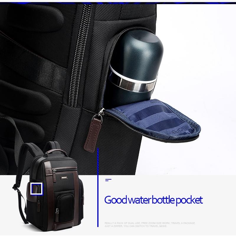 Waterproof Anti-Theft Outdoor Shoulder Bag With Usb Port - Large Capacity - Black