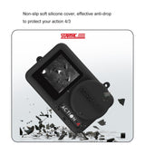 Shockproof Silicone Case with Lens Cap and Strap for Dji Action Camera