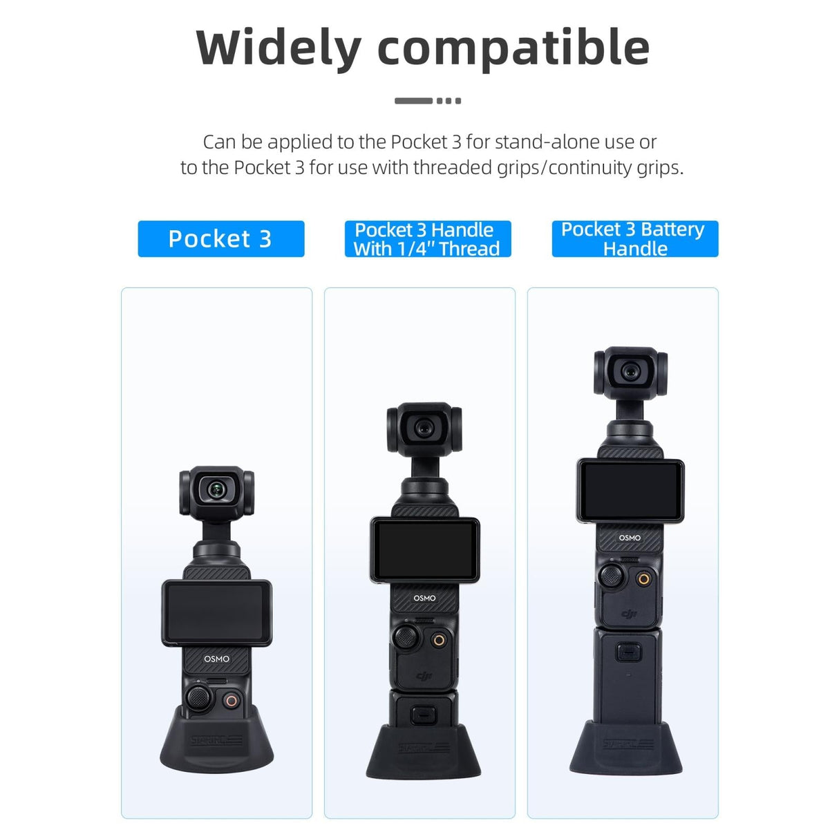 Silicone Desktop Base for Dji Pocket 3 - Bracket