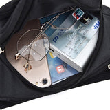 Waterproof Multi Pocket Chest Bag For Sports Black