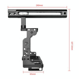 Video Camera Cage Stabilizer With Handle For Nikon Z6 / Z7 - Black - Extra Image